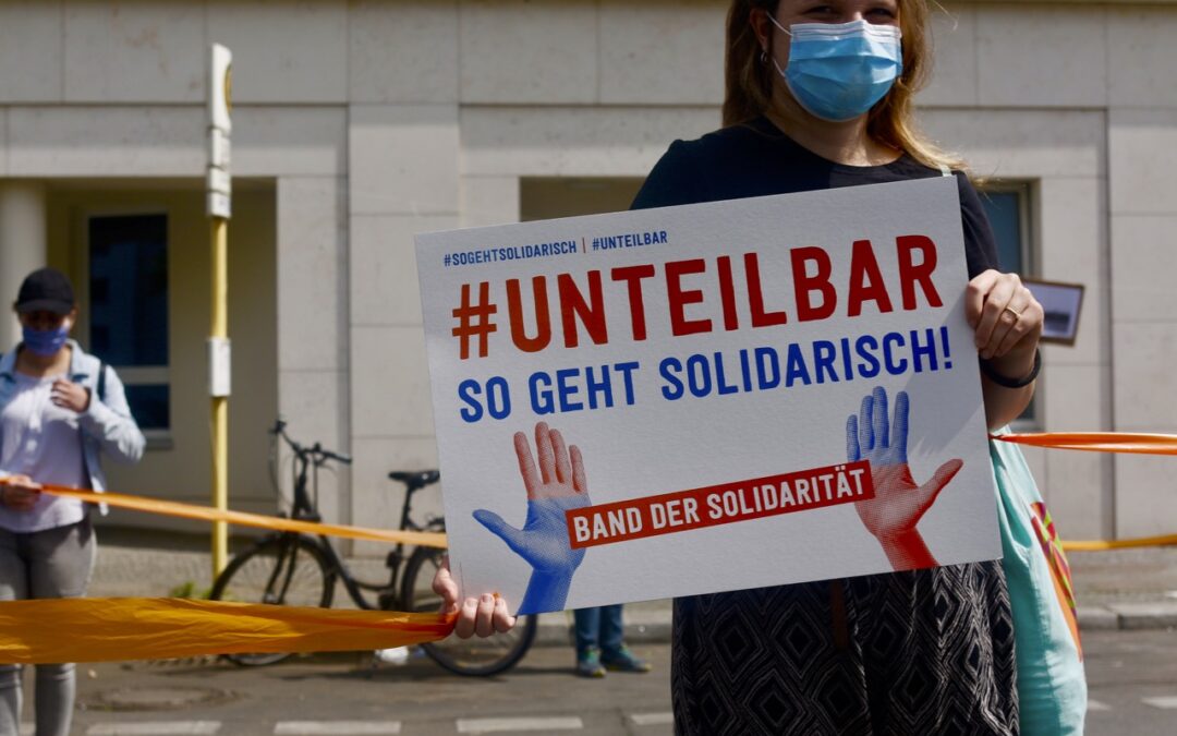 Presseinformation #SoGehtSolidarisch (Band der Solidarität)14.06.2020 für Berlin & Leipzig