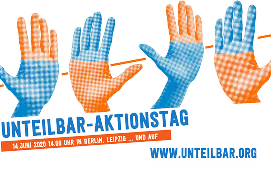 #unteilbar-Aktionstag am 14. Juni 2020: #SoGehtSolidarisch