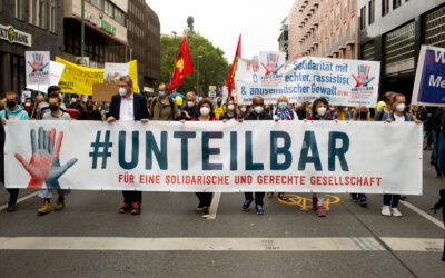 #unteilbar-Demonstration am 4.9. in Berlin: 30 000 Menschen setzen Zeichen für eine solidarische und gerechte Gesellschaft